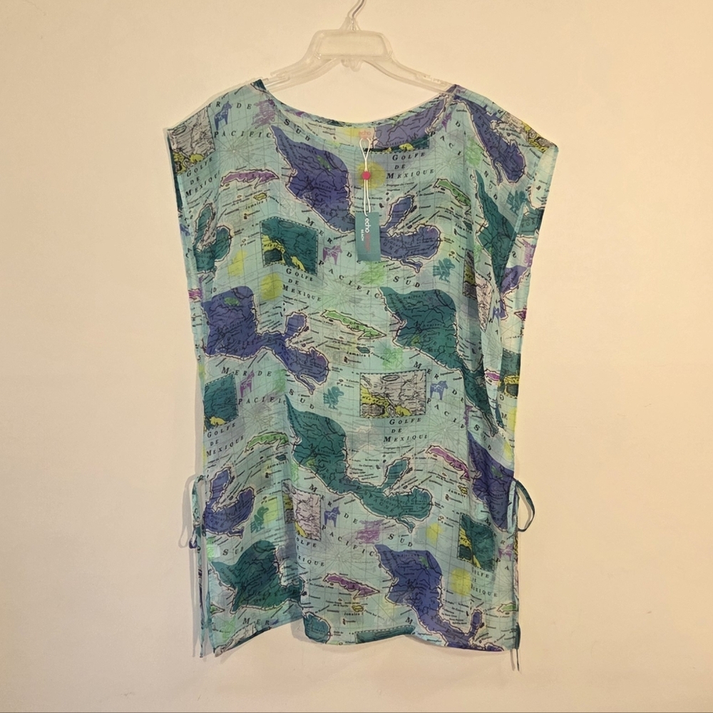 NWT Echo Sheer Cover Up